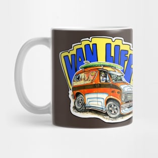 "Van Life" Sticker, Cali Mug